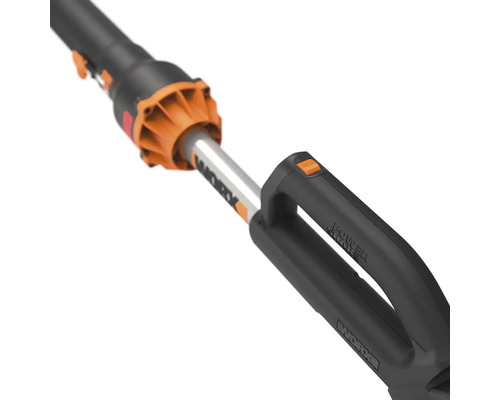 Nástavec Worx Power Share pro akumulátorové zahradní nářadí s rukojetí a prodlužovací tyčí