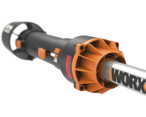 Skříň motoru fukaru na listí WORX 20 V s rukojetí a trubicí