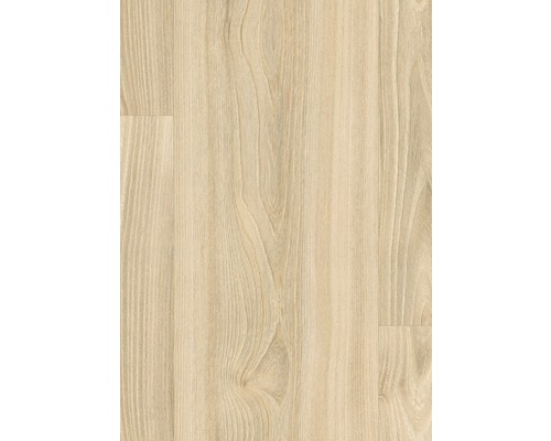 Detail světlé laminátové podlahy s kresbou dřeva