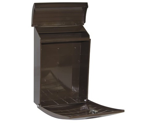 Otevřená venkovní poštovní schránka