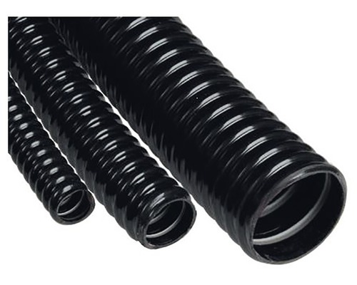 Vroubkovaná plastová trubka pro elektroinstalaci