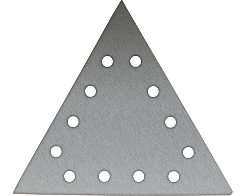 Trojúhelníková brusná deska s otvory