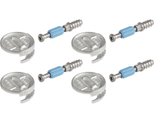 Výstředníkové spojky a šrouby pro nábytek