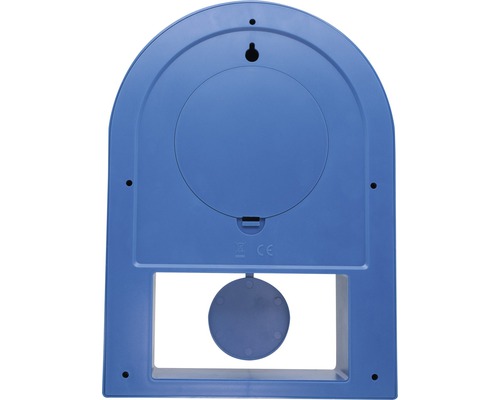 Zadní strana kyvadlových hodin pro montáž na stěnu