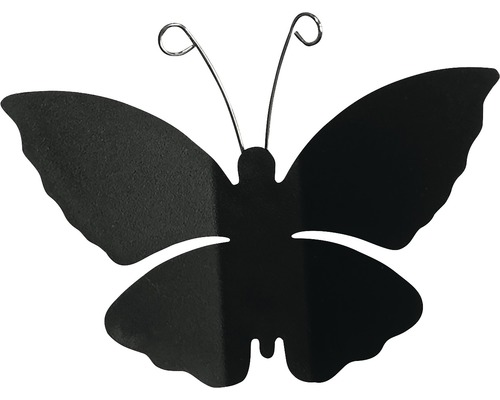 Dekorativní motýlí figurka z kovu do zahrady