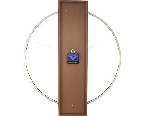 Zadní strana nástěnných hodin s kruhovým designem