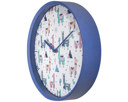 Nástěnné hodiny se vzorem lamy