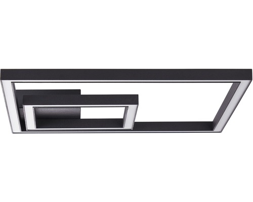 Černé LED stropní svítidlo v moderním designu