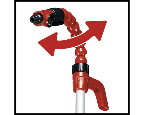 Zahradní sprcha s flexibilní sprchovou hlavicí a ukazatelem směru