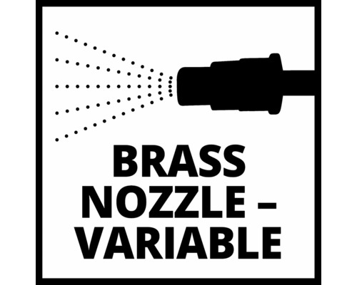 Symbol pro variabilní mosaznou trysku