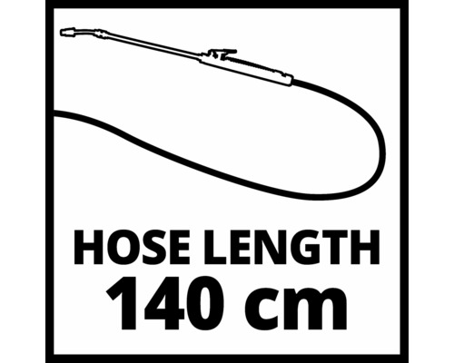 Délka hadice 140 cm