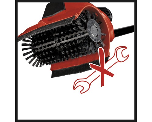 Zametací stroj se symbolem bezúdržbový