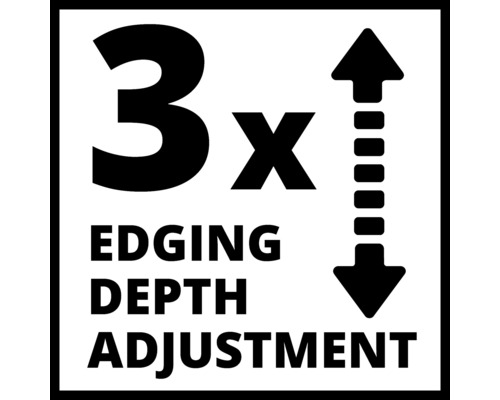 Trojnásobné nastavení hloubky okraje