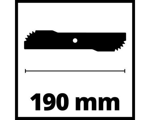 Nůž o délce 190 milimetrů