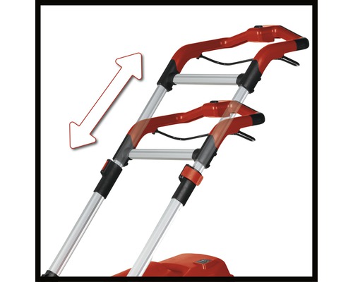 Nastavitelná rukojeť kultivátoru se šipkou