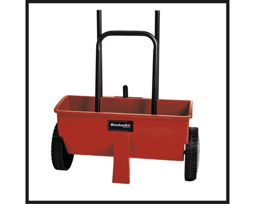 Rozmetadlo Einhell s kolečky a rukojetí