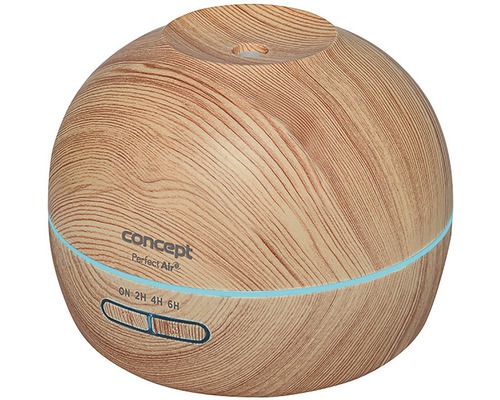 Zvlhčovač vzduchu s dřevěným vzhledem od firmy Concept