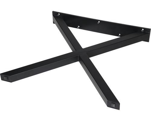 Černá stolní konzole pro montáž na stěnu