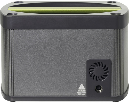 Generátor proudu s výstražným symbolem