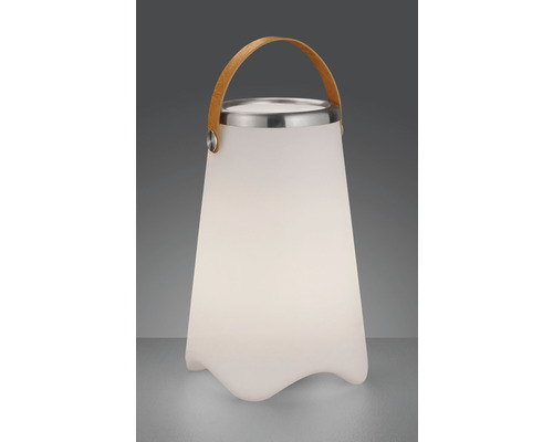 Svítící stolní lampa s rukojetí