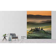 Fototapeta s toskánskou krajinou, rozměry 243 x 280 centimetrů