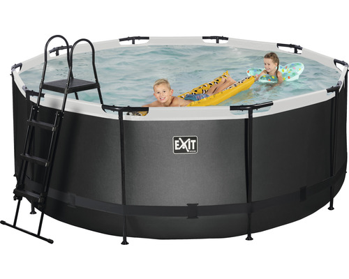 Bazén EXIT s žebříkem a hrajícími si dětmi