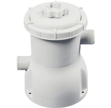 Bílý plastový bazénový skimmer