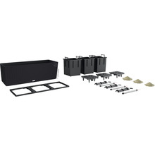 Lechuza truhlík s vložkami, zavlažovací sadou a substrátem