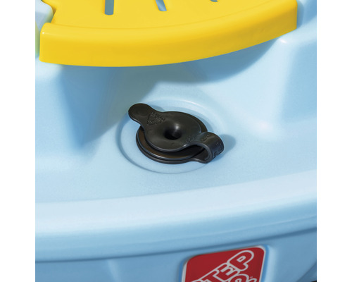 Detail vodní zátky dětského hracího stolu Step2.