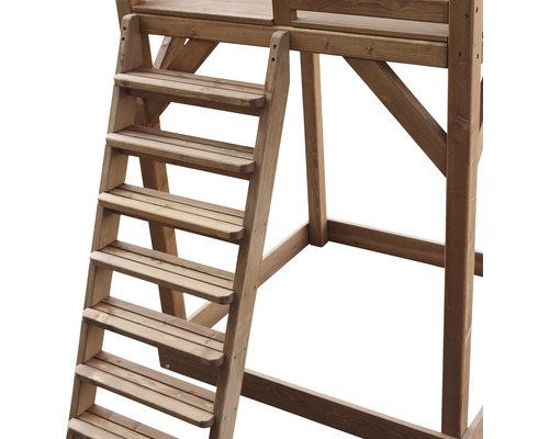 Dřevěný žebřík pro hrací domek