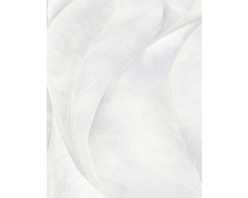 Bílá strukturovaná tapeta