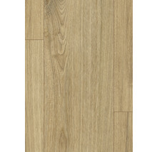 Detail laminátové podlahy s dřevěnou texturou