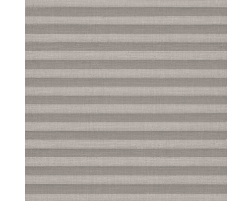 Detail šedé plisované žaluzie s vodorovnými záhyby