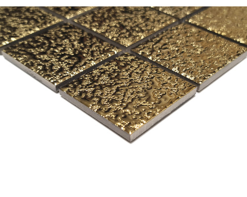 Skleněná mozaiková dlaždice s nerovným povrchem