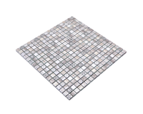 Mozaiková dlaždice s různými vzory