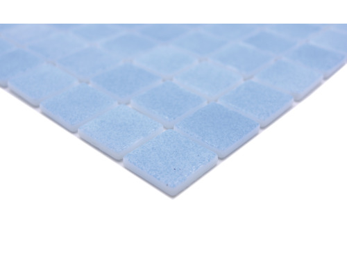 Čtvercové skleněné mozaikové dlaždice na archu