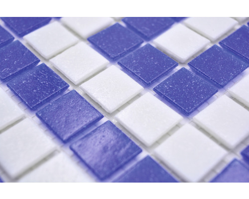 Čtvercové mozaikové dlaždice ze skla