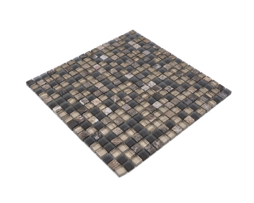 Mozaiková dlaždice ze skla a kamene