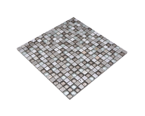 Mozaiková dlaždice se čtvercovými kameny