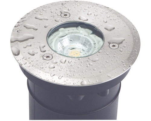 Zápustné bodové svítidlo s vodou na povrchu