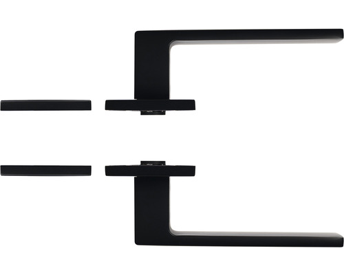 Sada kliky ke dveřím z oceli