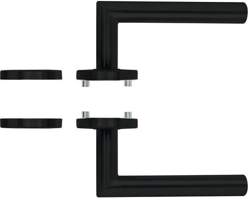 Sada kliky ke dveřím z kovu