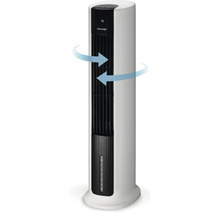 Věžový ventilátor s otočnou funkcí