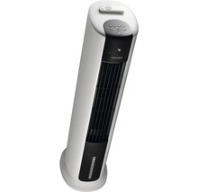 Bíly věžový ventilátor s dálkovým ovládáním