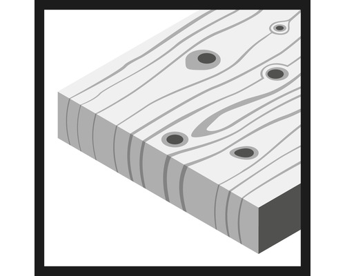 Dřevěná deska se suky