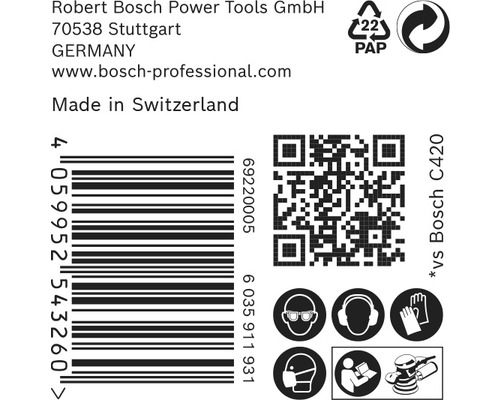 Obal produktu s čárovým kódem, QR kódem a bezpečnostními pokyny