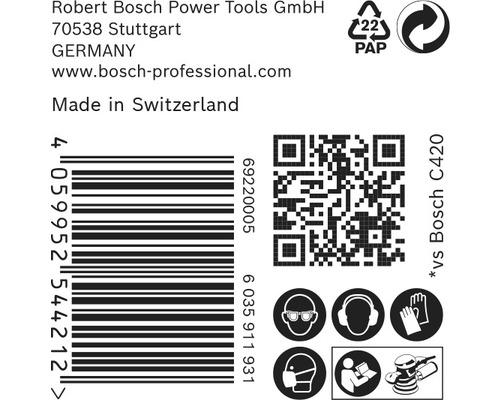 Informace na obalu s čárovým kódem, QR kódem a pokyny pro recyklaci papírového obalu