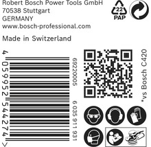 Informace o Robert Bosch Power Tools, čárový kód, QR kód, recyklační symbol, bezpečnostní pokyny
