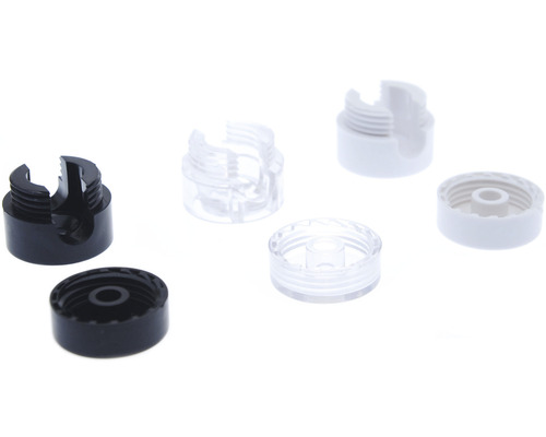 Několik stropních krytů lamp v různých provedeních