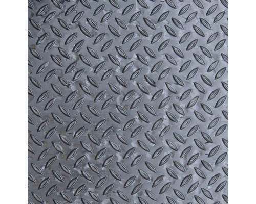 Kovová deska s žebrovaným vzorem plechu